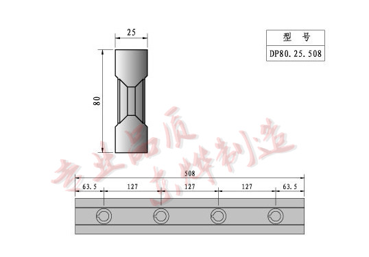 508 X 80 X 25 Drawing blade shears